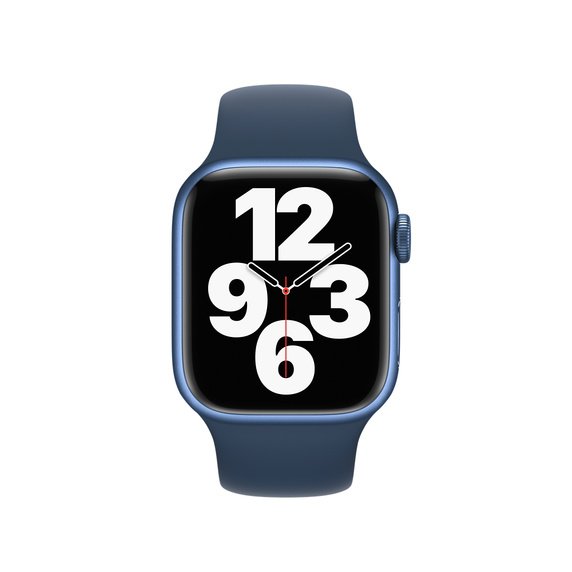Silicone Watch Strap for Apple Watch NAVY BLUE