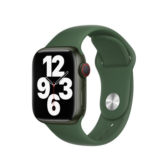 Silicone Watch Strap for Apple Watch GREEN