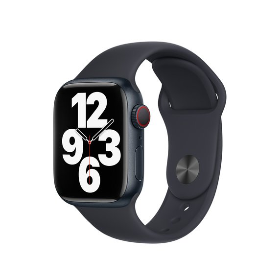Silicone Watch Strap for Apple Watch BLACK